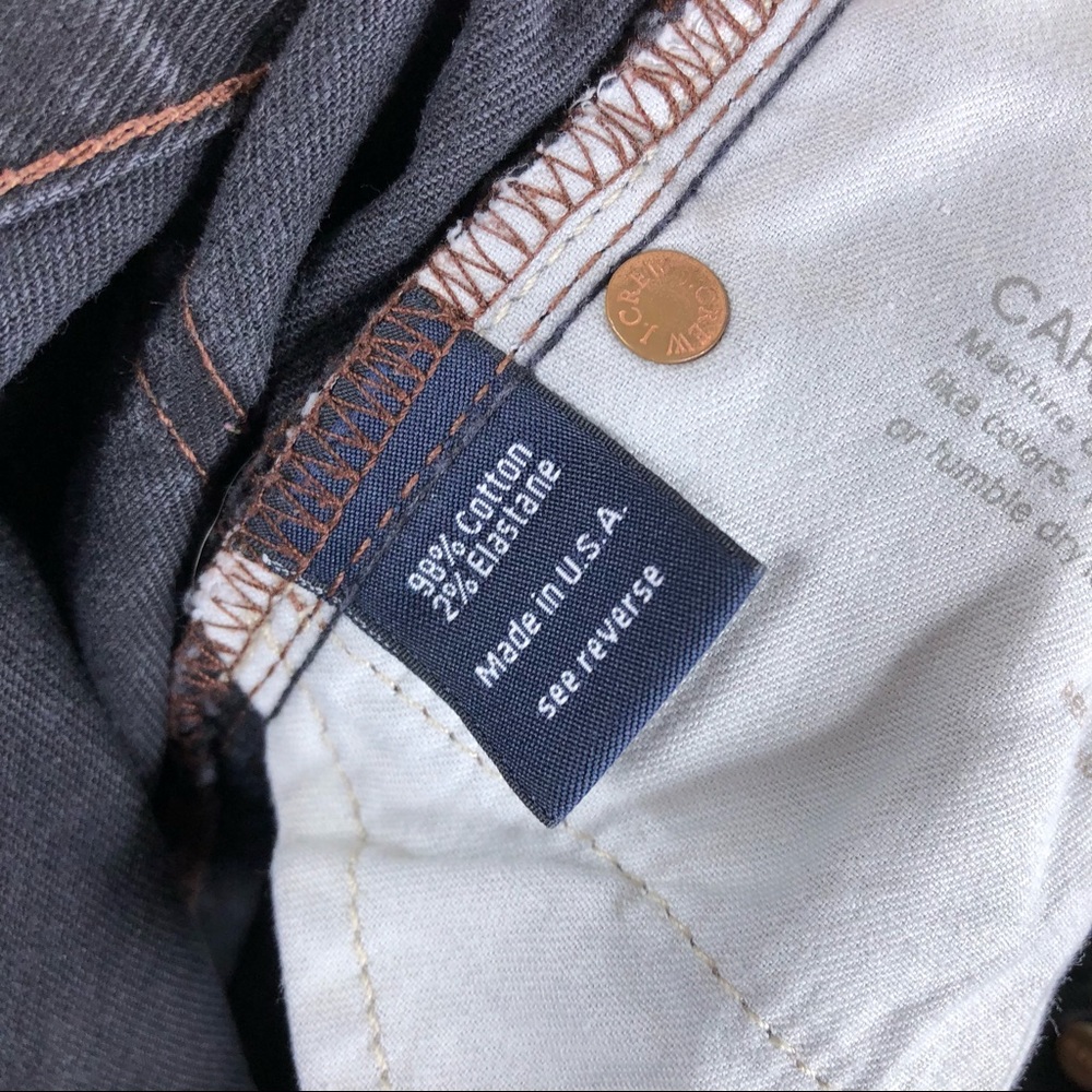 J. Crew Toothpick black skinny ankle jeans - Picture 7 of 8